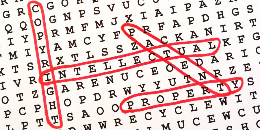 Is intellectual property the same as patent law?